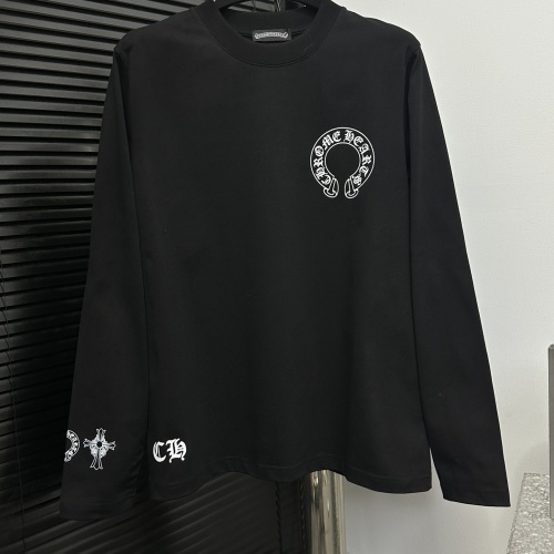 Wholesale Chrome Hearts T-Shirts Long Sleeved For Unisex #1266110 $52.00 USD, Wholesale Quality Replica Chrome Hearts T-Shirts