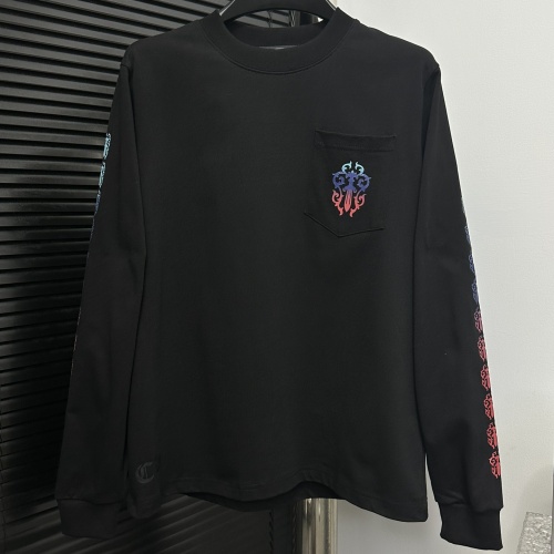 Wholesale Chrome Hearts T-Shirts Long Sleeved For Unisex #1266117 $52.00 USD, Wholesale Quality Replica Chrome Hearts T-Shirts