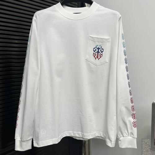 Wholesale Chrome Hearts T-Shirts Long Sleeved For Unisex #1266118 $52.00 USD, Wholesale Quality Replica Chrome Hearts T-Shirts