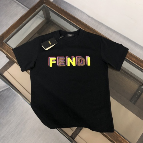 Wholesale Fendi T-Shirts Short Sleeved For Unisex #1266145 $42.00 USD, Wholesale Quality Replica Fendi T-Shirts