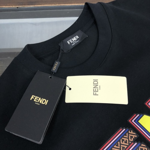 Replica Fendi T-Shirts Short Sleeved For Unisex #1266145 $42.00 USD for Wholesale