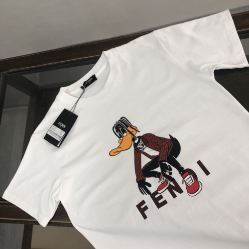 Replica Fendi T-Shirts Short Sleeved For Unisex #1266149 $42.00 USD for Wholesale