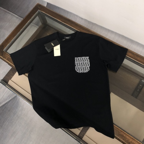 Wholesale Fendi T-Shirts Short Sleeved For Unisex #1266151 $42.00 USD, Wholesale Quality Replica Fendi T-Shirts