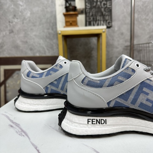 Replica Fendi Casual Shoes For Men #1266154 $80.00 USD for Wholesale