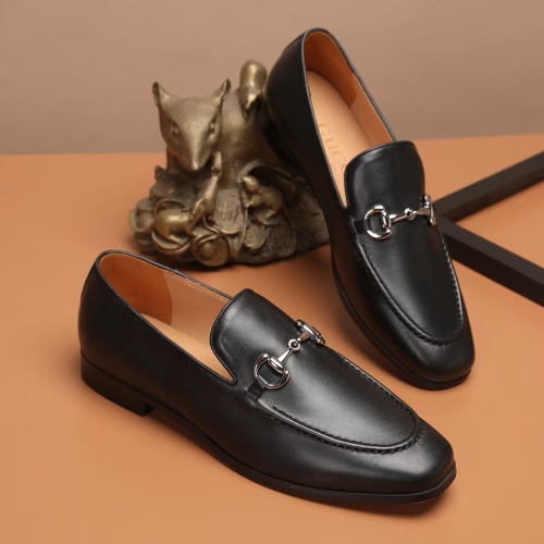 Replica Gucci Oxfords Shoes For Men #1266173 $80.00 USD for Wholesale