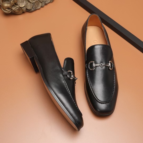 Replica Gucci Oxfords Shoes For Men #1266173 $80.00 USD for Wholesale