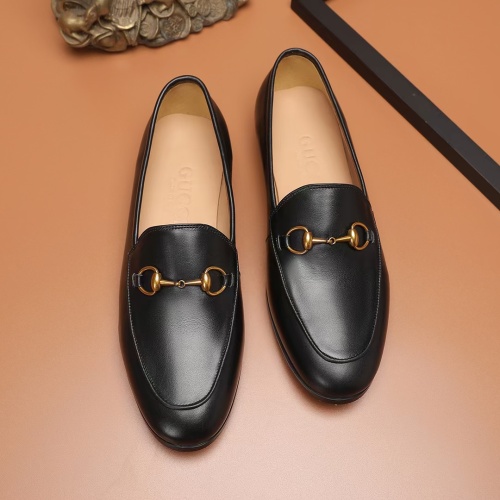 Replica Gucci Oxfords Shoes For Men #1266174 $80.00 USD for Wholesale