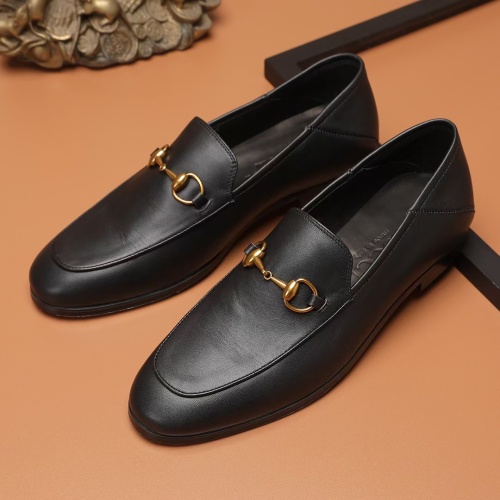 Wholesale Gucci Oxfords Shoes For Men #1266175 $80.00 USD, Wholesale Quality Replica Gucci Oxfords Shoes