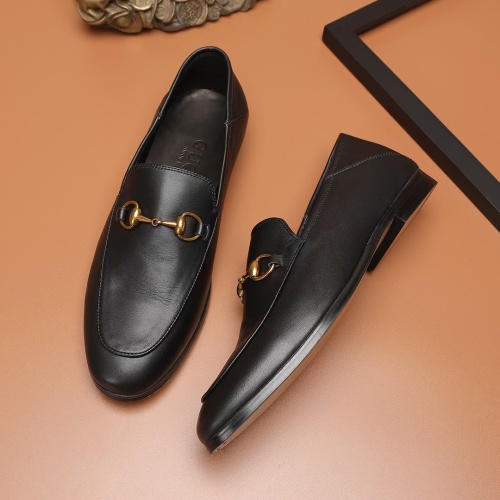 Replica Gucci Oxfords Shoes For Men #1266175 $80.00 USD for Wholesale