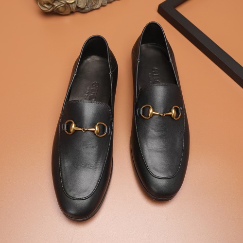 Replica Gucci Oxfords Shoes For Men #1266175 $80.00 USD for Wholesale