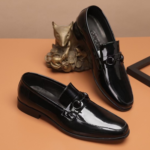 Replica Gucci Oxfords Shoes For Men #1266176 $80.00 USD for Wholesale