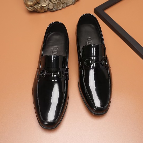 Replica Gucci Oxfords Shoes For Men #1266176 $80.00 USD for Wholesale