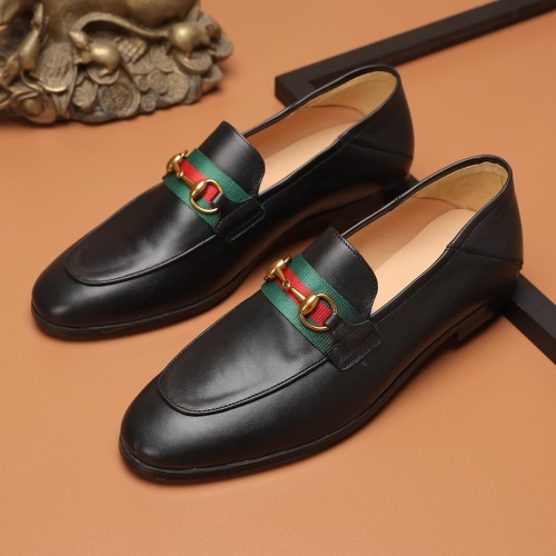 Wholesale Gucci Oxfords Shoes For Men #1266177 $80.00 USD, Wholesale Quality Replica Gucci Oxfords Shoes