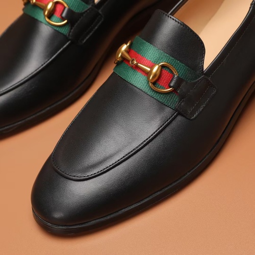 Replica Gucci Oxfords Shoes For Men #1266177 $80.00 USD for Wholesale