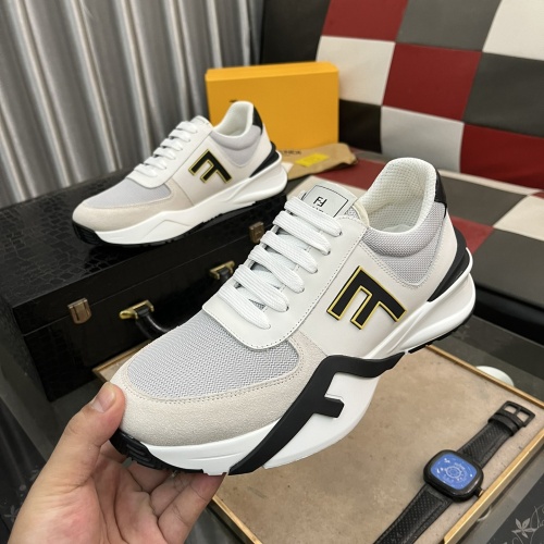 Wholesale Fendi Casual Shoes For Men #1266180 $96.00 USD, Wholesale Quality Replica Fendi Casual Shoes