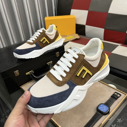 Wholesale Fendi Casual Shoes For Men #1266183 $96.00 USD, Wholesale Quality Replica Fendi Casual Shoes