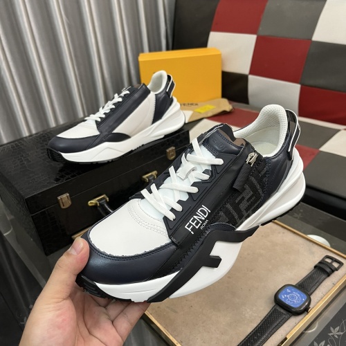 Wholesale Fendi Casual Shoes For Men #1266193 $96.00 USD, Wholesale Quality Replica Fendi Casual Shoes