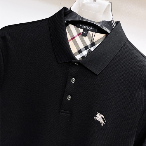 Replica Burberry T-Shirts Long Sleeved For Men #1266213 $82.00 USD for Wholesale