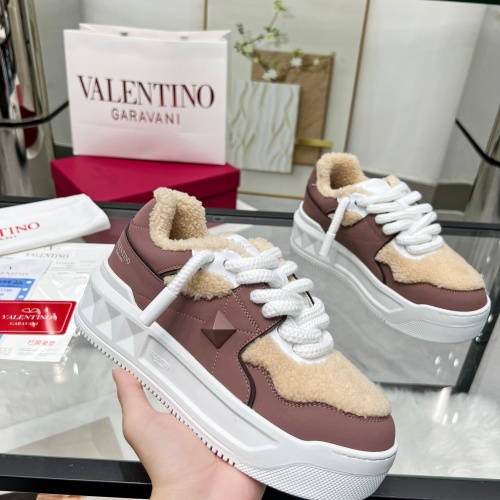 Replica Valentino Casual Shoes For Women #1266222 $112.00 USD for Wholesale