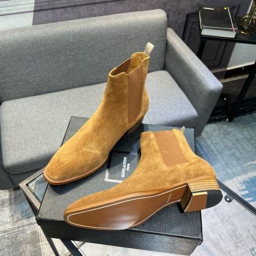 Wholesale Yves Saint Laurent YSL Boots For Men #1266306 $105.00 USD, Wholesale Quality Replica Yves Saint Laurent YSL Boots