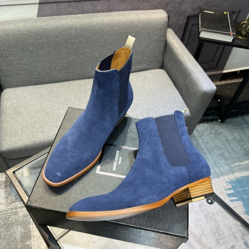 Wholesale Yves Saint Laurent YSL Boots For Men #1266308 $105.00 USD, Wholesale Quality Replica Yves Saint Laurent YSL Boots