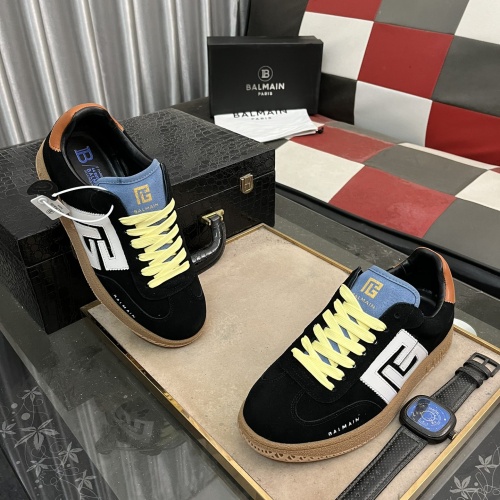 Replica Balmain Casual Shoes For Men #1266343 $82.00 USD for Wholesale