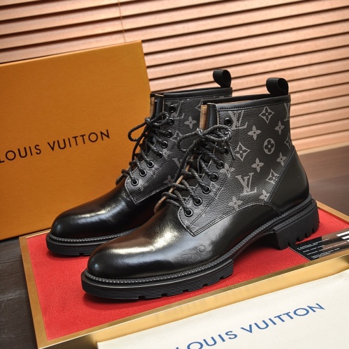 Wholesale Louis Vuitton Boots For Men #1266349 $125.00 USD, Wholesale Quality Replica Louis Vuitton Boots