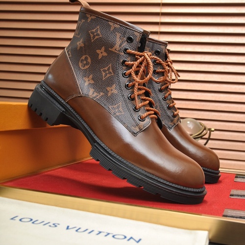 Replica Louis Vuitton Boots For Men #1266387 $125.00 USD for Wholesale