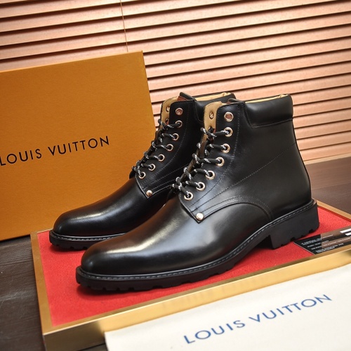 Wholesale Louis Vuitton Boots For Men #1266391 $112.00 USD, Wholesale Quality Replica Louis Vuitton Boots