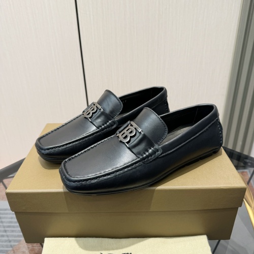 Wholesale Burberry Leather Shoes For Men #1266398 $98.00 USD, Wholesale Quality Replica Burberry Leather Shoes