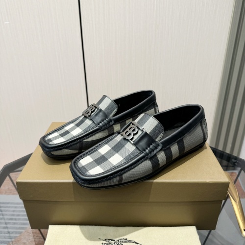 Wholesale Burberry Leather Shoes For Men #1266400 $98.00 USD, Wholesale Quality Replica Burberry Leather Shoes