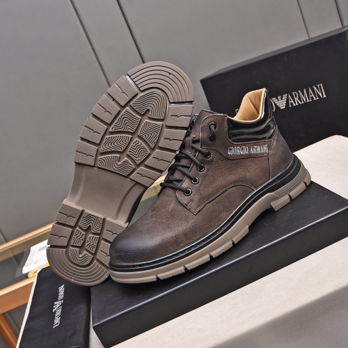 Replica Armani Boots For Men #1266412 $88.00 USD for Wholesale