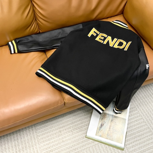 Replica Fendi Jackets Long Sleeved For Unisex #1266422 $85.00 USD for Wholesale