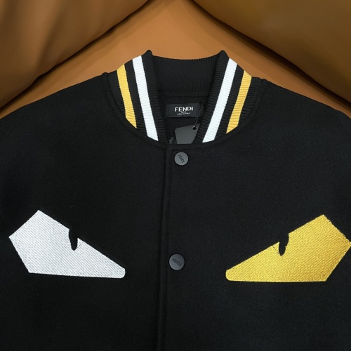 Replica Fendi Jackets Long Sleeved For Unisex #1266422 $85.00 USD for Wholesale