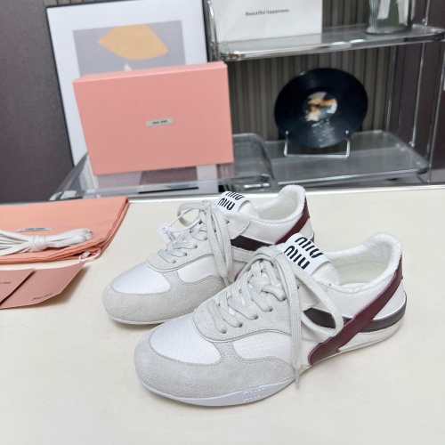 Wholesale MIU MIU Casual Shoes For Men #1266444 $98.00 USD, Wholesale Quality Replica MIU MIU Casual Shoes