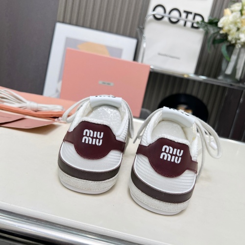 Replica MIU MIU Casual Shoes For Women #1266445 $98.00 USD for Wholesale