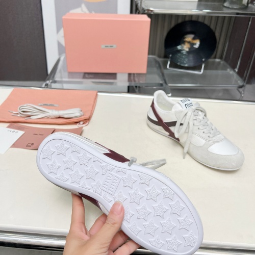 Replica MIU MIU Casual Shoes For Women #1266445 $98.00 USD for Wholesale