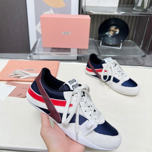 Replica MIU MIU Casual Shoes For Men #1266448 $98.00 USD for Wholesale