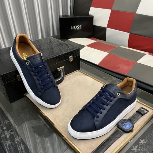 Replica Boss Casual Shoes For Men #1266536 $76.00 USD for Wholesale