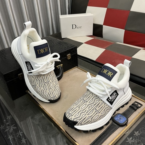 Replica Christian Dior Casual Shoes For Men #1266540 $82.00 USD for Wholesale