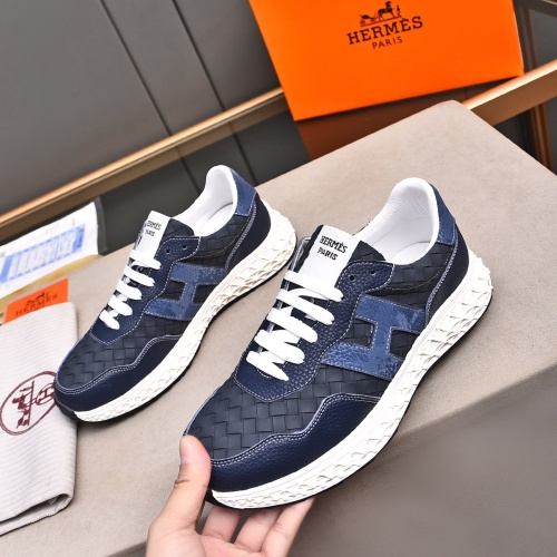 Wholesale Hermes Casual Shoes For Men #1266558 $76.00 USD, Wholesale Quality Replica Hermes Casual Shoes