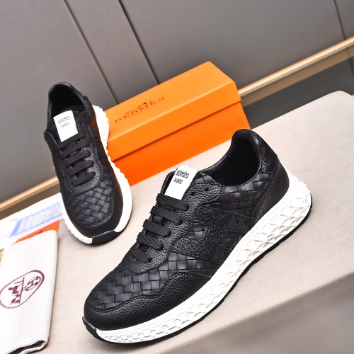 Replica Hermes Casual Shoes For Men #1266559 $76.00 USD for Wholesale