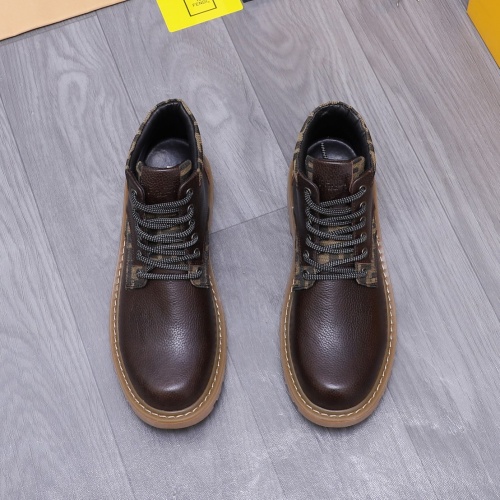 Replica Fendi Fashion Boots For Men #1266587 $85.00 USD for Wholesale