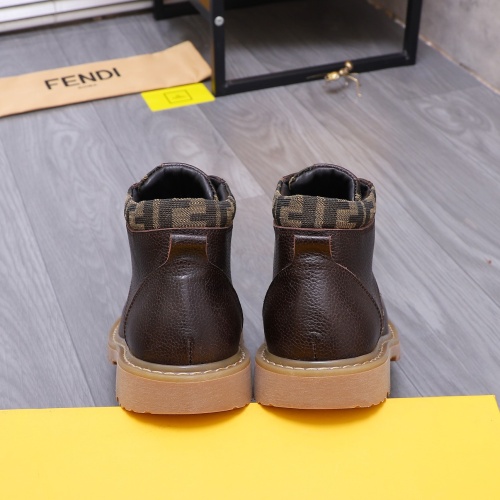 Replica Fendi Fashion Boots For Men #1266587 $85.00 USD for Wholesale