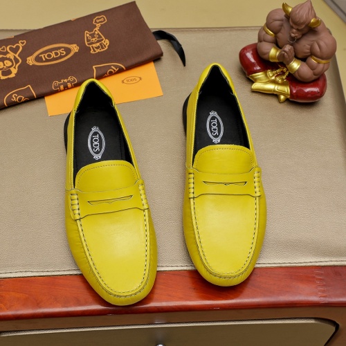 Replica TOD'S Oxfords Shoes For Men #1266602 $85.00 USD for Wholesale