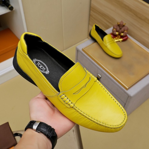 Replica TOD'S Oxfords Shoes For Men #1266602 $85.00 USD for Wholesale