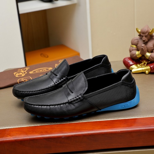 Replica TOD'S Oxfords Shoes For Men #1266603 $85.00 USD for Wholesale