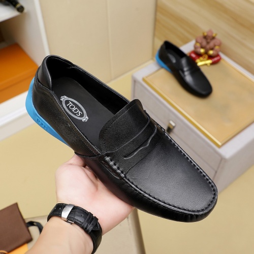 Replica TOD'S Oxfords Shoes For Men #1266603 $85.00 USD for Wholesale