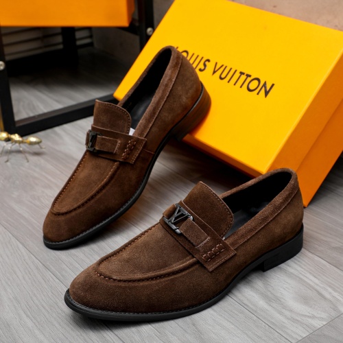 Wholesale Louis Vuitton LV Oxfords Shoes For Men #1266631 $85.00 USD, Wholesale Quality Replica Louis Vuitton LV Oxfords Shoes