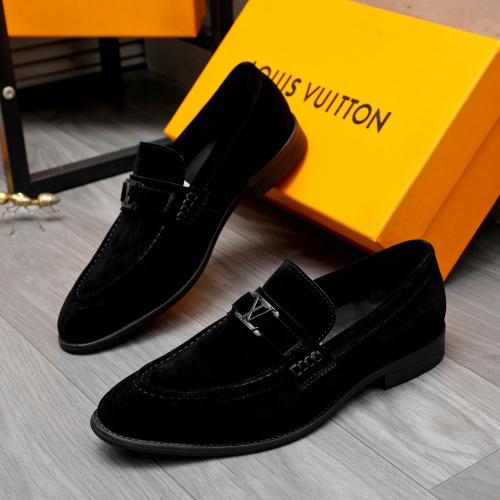 Wholesale Louis Vuitton LV Oxfords Shoes For Men #1266632 $85.00 USD, Wholesale Quality Replica Louis Vuitton LV Oxfords Shoes